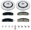 Power Stop K6374 Front Brake Kit with Drilled/Slotted Brake Rotors and Z23 Evolution Ceramic Brake Pads