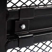 Goplus Universal ATV Front Cargo Basket Rack Luggage Carrier Steel Mesh Surface