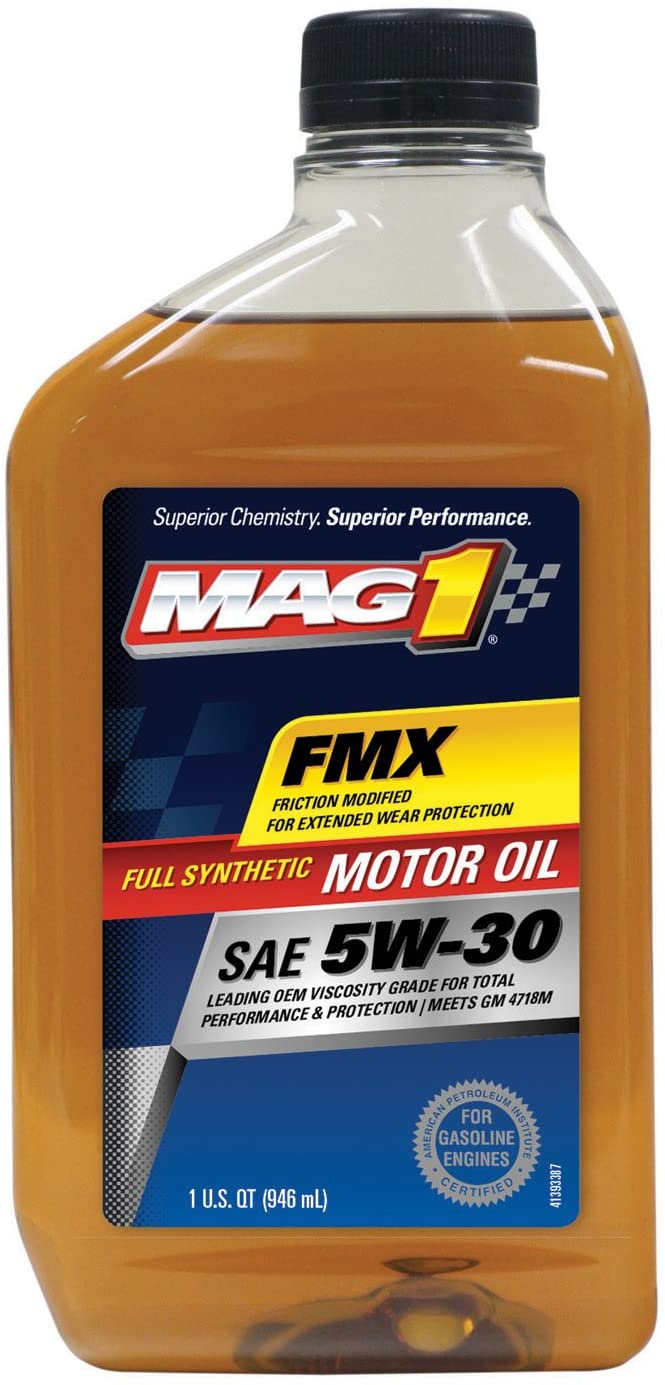 MAG1 61790-pk6 Full Synthetic 5W-30 SM Motor Oil - 32 oz., (Pack of 6)