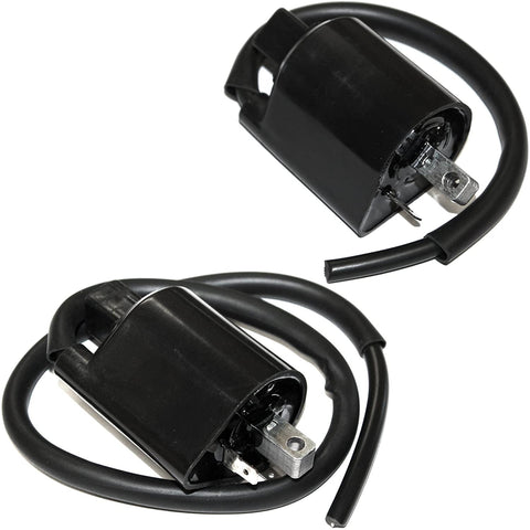 Caltric Ignition Shorter & Longer Coils Compatible With Yamaha Virago 700 Xv700 1984 1985 1986 1987