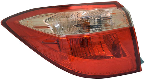TYC 11-6640-90-9 Replacement Tail Lamp (Compatible with TOYOTA Corolla), 1 Pack