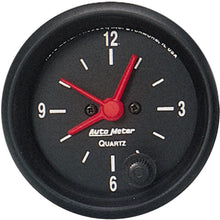AUTO METER 2632 Z-Series Clock Regular, 2.3125 in.