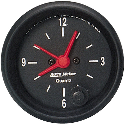 AUTO METER 2632 Z-Series Clock Regular, 2.3125 in.