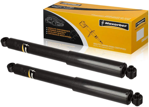 Maxorber Rear Set 2 Pieces Shocks Struts Absorber Compatible with Jeep Grand Cherokee 1999-2004 Shocks Absorber