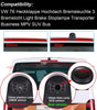 HD IP68 1280pixels Third Roof Top Mount Brake Lamp Reverse Rear View Backup Camera Angle and Distance Adjustable Night Vision for V W T6 Caravelle Bus Transporter MPV SUV (Camera+7