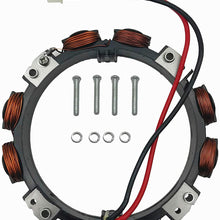 Autu Parts 592831 Alternator Stator for Briggs & Stratton Ring Ignition Coil (Dual Circuit) 696459 393800 691063 393474 Lawn and Garden Equipment Engine Alternator