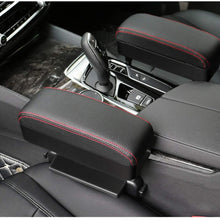 CDEFG Car Elbow Support Console Organizer Adjustable Comfortable Driver Armrest Pads Universal (Black)