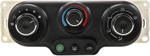 ACDelco 15939029 GM Original Equipment Heating and Air Conditioning Control Panel with Rear Window Defogger Switch