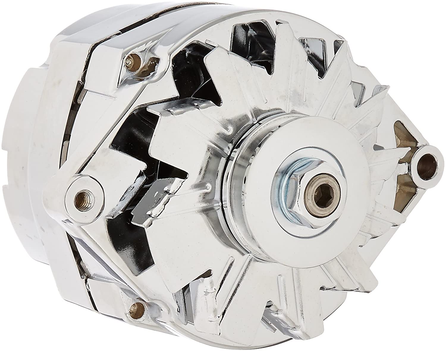 Db Electrical Adr0336-C Alternator Chrome Compatible With/Replacement For Chevrolet General Motors 110 Amp 3-Wire Setup 65, 67-85, Low Cut-In For Higher Charge Rate