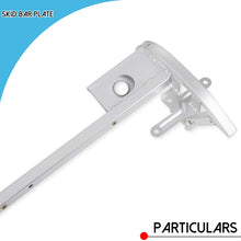 ECOTRIC NEW Lower Radiator Core Support Skid Bar Plate Compatible with 2005-2013 Corvette C6 |Replacement for 20939829, 15916658