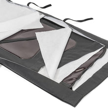 MasterTop 13100301 |Jeep Wrangler Soft Protect Window Roll Bag For Soft Top Windows When Zipped-out of Top|Black Vinyl|1976-2018 Jeep CJ, YJ, TJ & JK Wrangler|Stores Behind Rear Seat or on Roll Bar