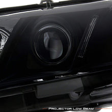 Fits 2007 2008 2009 Toyota Camry [Halogen Type] Black Smoked Headlights Pair Headlamps Left Driver + Right Passenger