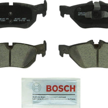 Bosch BC1267 QuietCast Premium Ceramic Disc Brake Pad Set For Select BMW 1 Series M, 128i, 323i, 328i, 328i xDrive, 328xi, X1; Rear