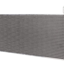 QUALINSIST A/C Air Condenser Assembly for 2011-2017 L-exus CT200h 2010-2015 T-oyota Prius 2012-2015 T-oyota Prius Plug-In 2012-2017 T-oyota Prius V