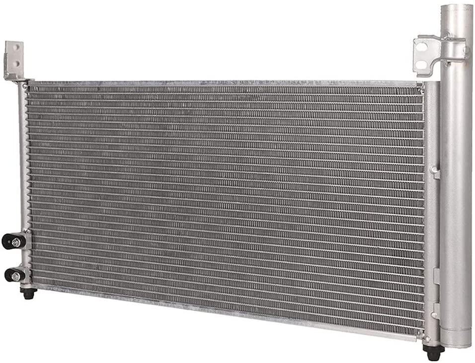 QUALINSIST A/C Air Condenser Assembly for 2011-2017 L-exus CT200h 2010-2015 T-oyota Prius 2012-2015 T-oyota Prius Plug-In 2012-2017 T-oyota Prius V