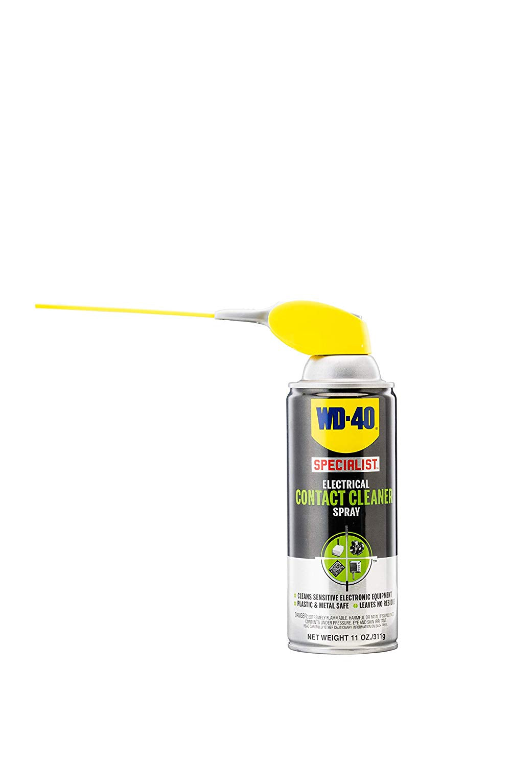 WD40 Company 300554 Specialist Contact Cleaner Spray - 11 oz. with Smart Straw