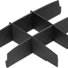 Vehicle OCD - Upper Center Console Organizer for Dodge RAM 1500 (2009-18) and RAM 2500/3500 (2010-18) (Leather Wrapped Console armrest - Full Console w/Bucket Seats ONLY) - Made in USA