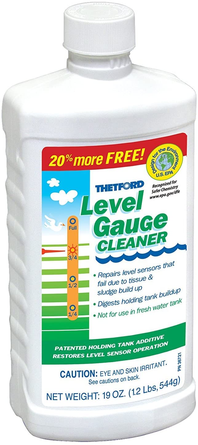 Thetford RV Level Gauge Cleaner 24545, 19 oz. Bottle (Quantity 5)