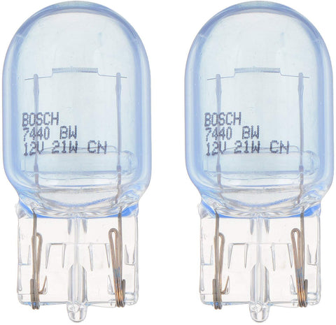 Bosch 7440 Bright White Upgrade Minature Bulb, Pack of 2