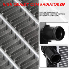 DPI 13157 OE Style Aluminum Core High Flow Radiator Replacement for 09-17 Challenger/Charger AT/MT