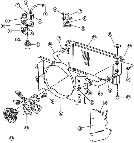 Mopar 5202 7710AB, Engine Cooling Fan Clutch