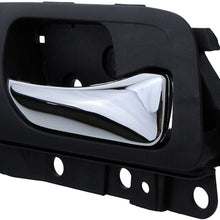 Dorman 96452 Front Passenger Side Interior Door Handle for Select Acura Models, Chrome and Black