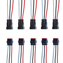ZoneLiStore 3 Pin Way 16 AWG Waterproof Wire Connectors Plug 1.5mm Series Terminal Connector Pack of 5