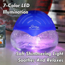 Sirena Twister Air Purifier (Black) - Freshener and Deodorizer, LED Illumination