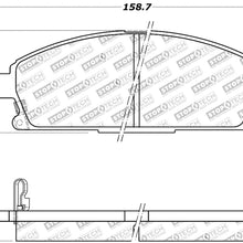 StopTech 309.06910 Street Performance Front Brake Pad