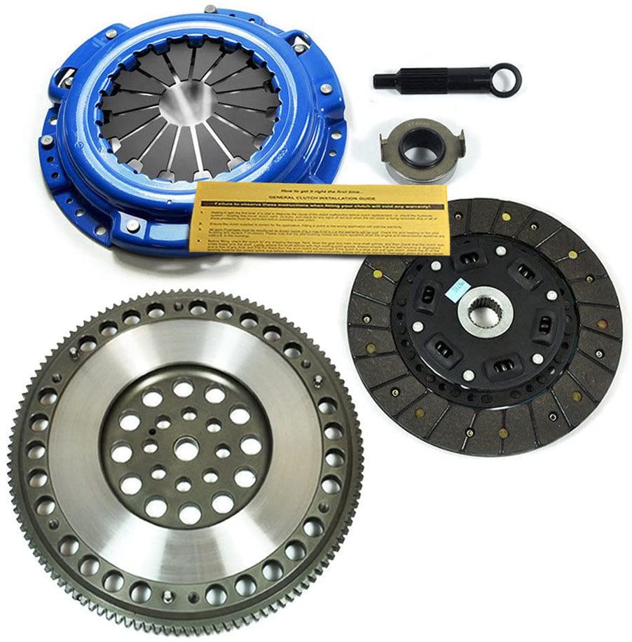 EFT STAGE 2 CLUTCH KIT & 4140 CHROMOLY FLYWHEEL WORKS WITH 92-01 HONDA PRELUDE F22 H22 H23