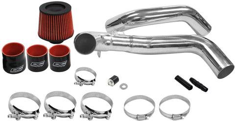 DC Sports CAI4408 Toyota Camry 4 Cylinder Polished Cold Air Intake System with Filter and Installation Hardware