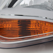 Fits 2012 2013 2014 Ford Focus 4Door Sedan Hatchback [Halogen Type] Chrome Trim Headlight Driver Left Replacement