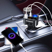 SUPERONE 200W 2-Socket Cigarette Lighter Splitter Power Adapter, USB C Car Charger with 18W Power Delivery 3.0 & Quick Charge 3.0 for iPhone 12/11/11 Pro/X/8/7, Samsung, Google Pixel and More