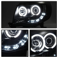 Spyder Auto 5079046 CCFL Halo Projector Headlights Black/Smoked