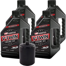 MaximaHiflofiltro VTEOCK14 Full Synthetic Engine Oil Change Kit for Harley Davidson Twin Cam V-Twin