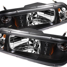 Spyder Auto 333-FM87-1PC-LED-BK Crystal Headlight