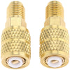 WENJING Be Quiet Mall 2Pcs R410a Straight Adapter 5/16