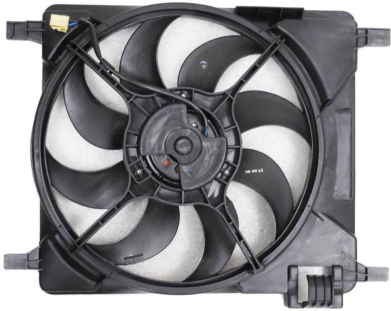 OE Replacement 2013-2015 CHEVROLET SPARK Engine Cooling Fan Assembly (Partslink Number GM3115267)