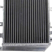 OzCoolingParts OEM Replacement Racing All Aluminum Motorcycle Radiator for 2003-2006 04 05 Kawasaki Z1000 ZR1000A