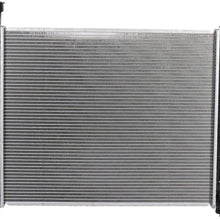ECCPP Auto Parts Plastic Aluminum Replacement Radiator for 2011 2012 2013 2014 2015 2016 2017 2018 for Jeep Grand Cherokee Sport Utility Limited CU13200