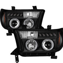 Spyder Auto 5012029 LED Halo Projector Headlights Black/Clear