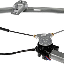Dorman 748-130 Front Passenger Side Power Window Motor and Regulator Assembly for Select Honda Models, Black