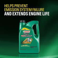 Castrol 03111 GTX High Mileage 10W-40 Synthetic Blend Motor Oil, 5 Quart, 3 Pack