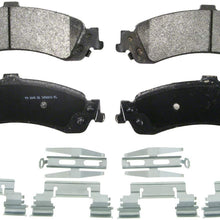 Wagner Severe Duty SX975 Semi-Metallic Disc Pad Set Includes Installation Hardware, Rear