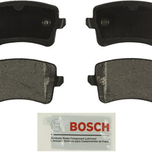 Bosch BE1386 Blue Disc Brake Pad Set for Select 2008-15 Audi A4, A5, allroad, Q5, S4, S5 - REAR