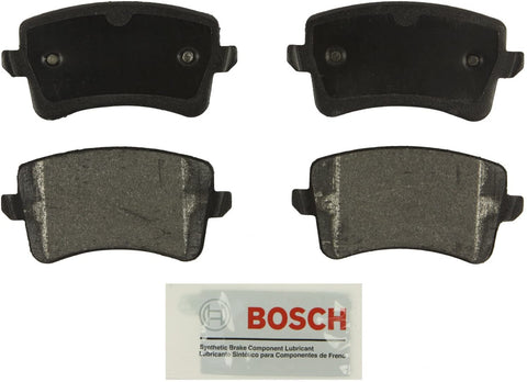 Bosch BE1386 Blue Disc Brake Pad Set for Select 2008-15 Audi A4, A5, allroad, Q5, S4, S5 - REAR