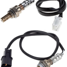 Kwiksen Heated 2Pcs O2 Oxygen Sensor 1 Sensor 2 Upstream Downstream 234-4652 234-4738