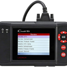 LAUNCH Code Reader Creader VII+ OBD2 Scanner Check ABS SRS Transmission Engine Car Diagnostic Scan Tool