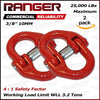 Ranger, 2 Pack, 10mm 3/8