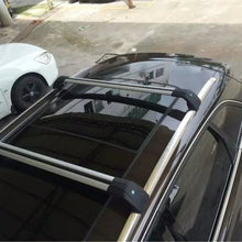 KPGDG Fit for Mercedes Benz GLA 2014-2019 Lockable Baggage Luggage Racks Roof Racks Rail Cross Bar Crossbar - Silver
